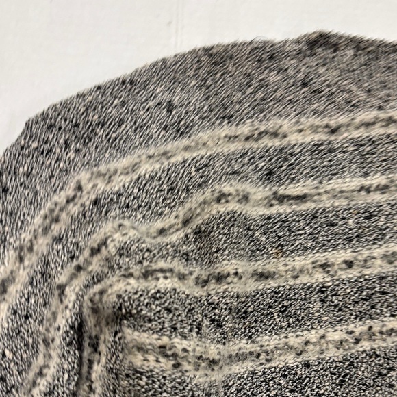 Women's Striped Gray Sweater (French Rags) - Picture 6 of 12